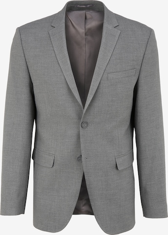 Steffen Klein Slim fit Business Blazer in Grey: front