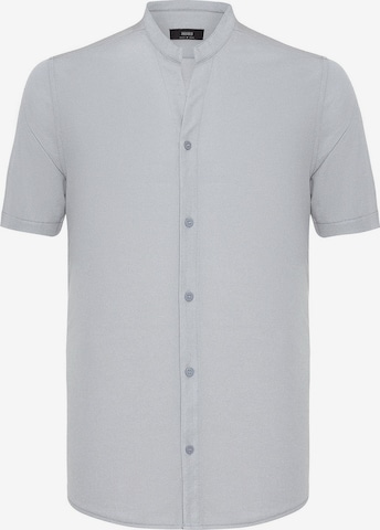 Antioch Slim fit Button Up Shirt in Grey: front