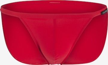 Olaf Benz Swim Trunks ' BLU1200 Beachtanga ' in Red: front