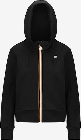 Veste de survêtement K-Way en noir : devant