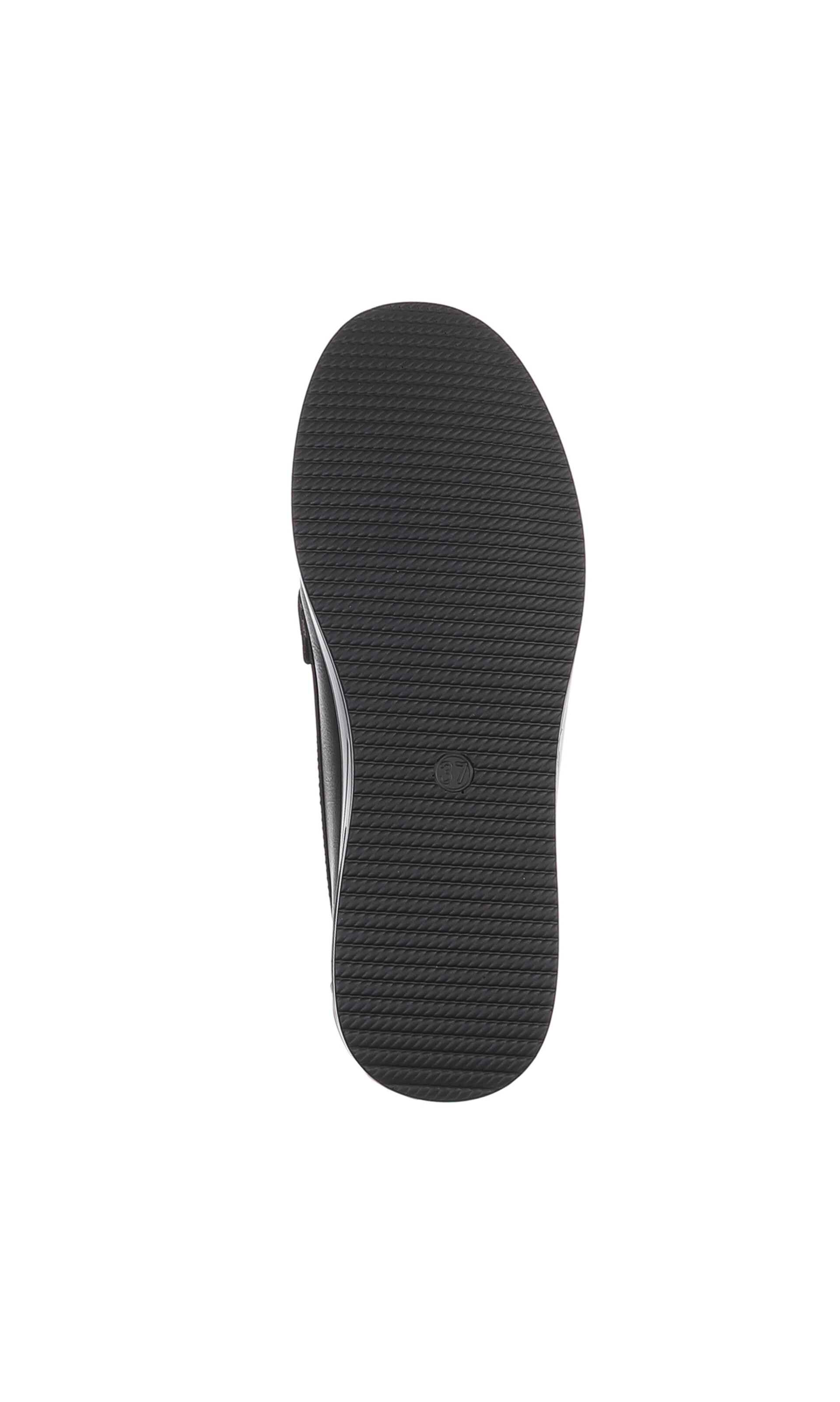 Ital-Design Moccasins in Black