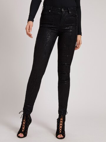 GUESS Jeans '1981' in Black: front