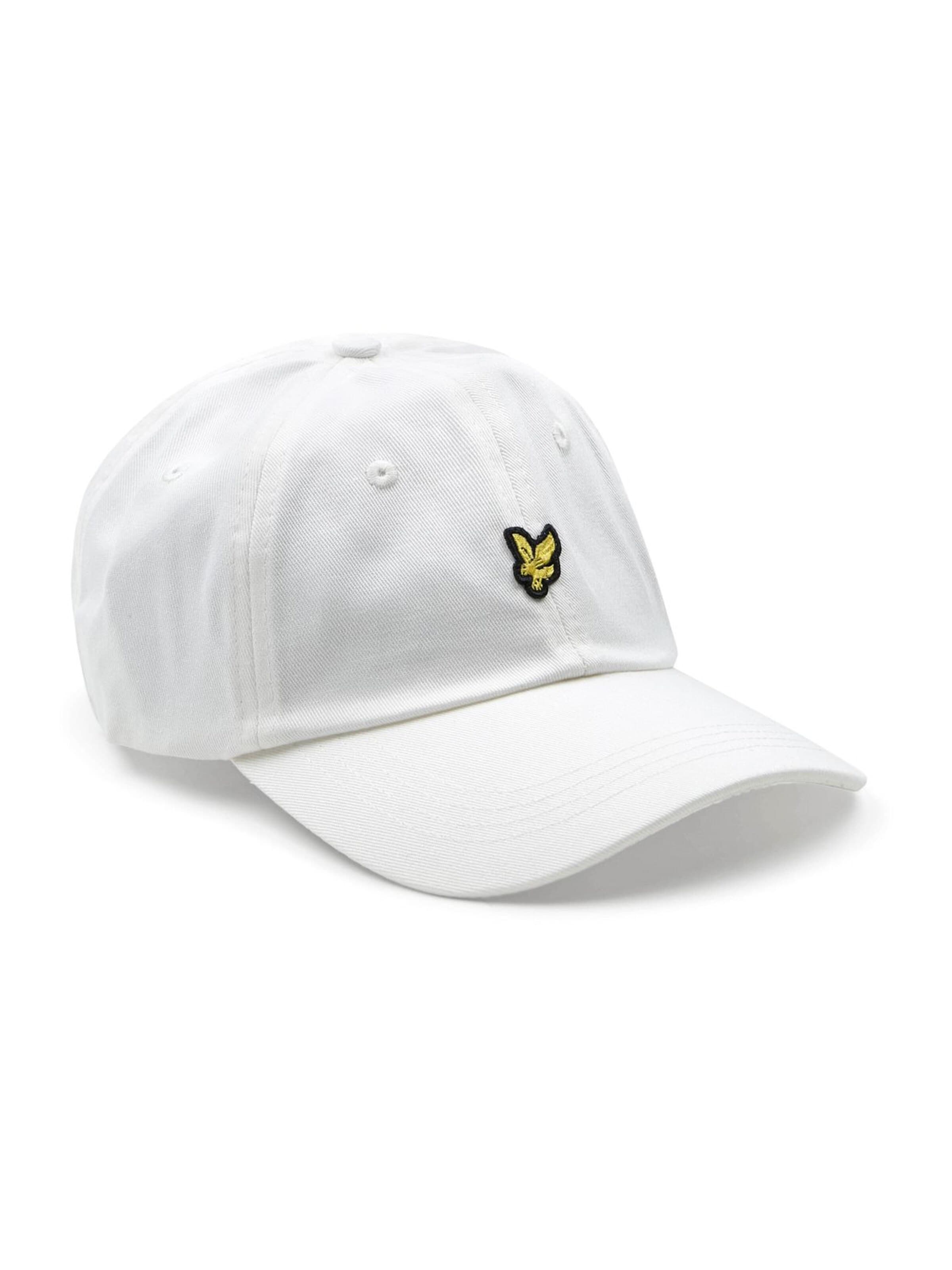 Lyle & Scott Cap in White: front