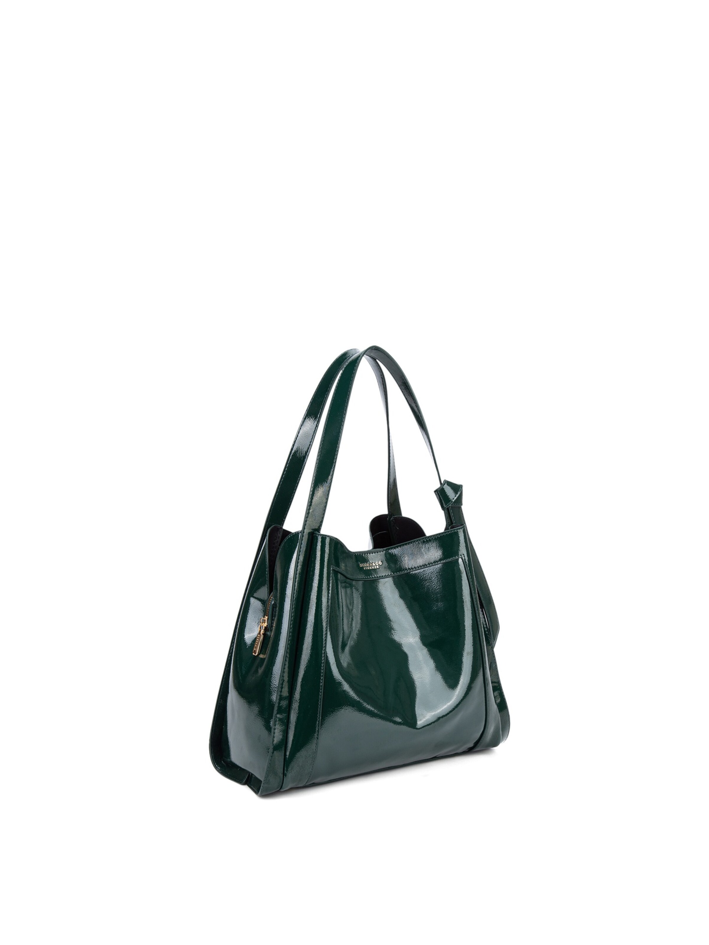 Diana&Co. Schultertasche in Grün: Vorderseite