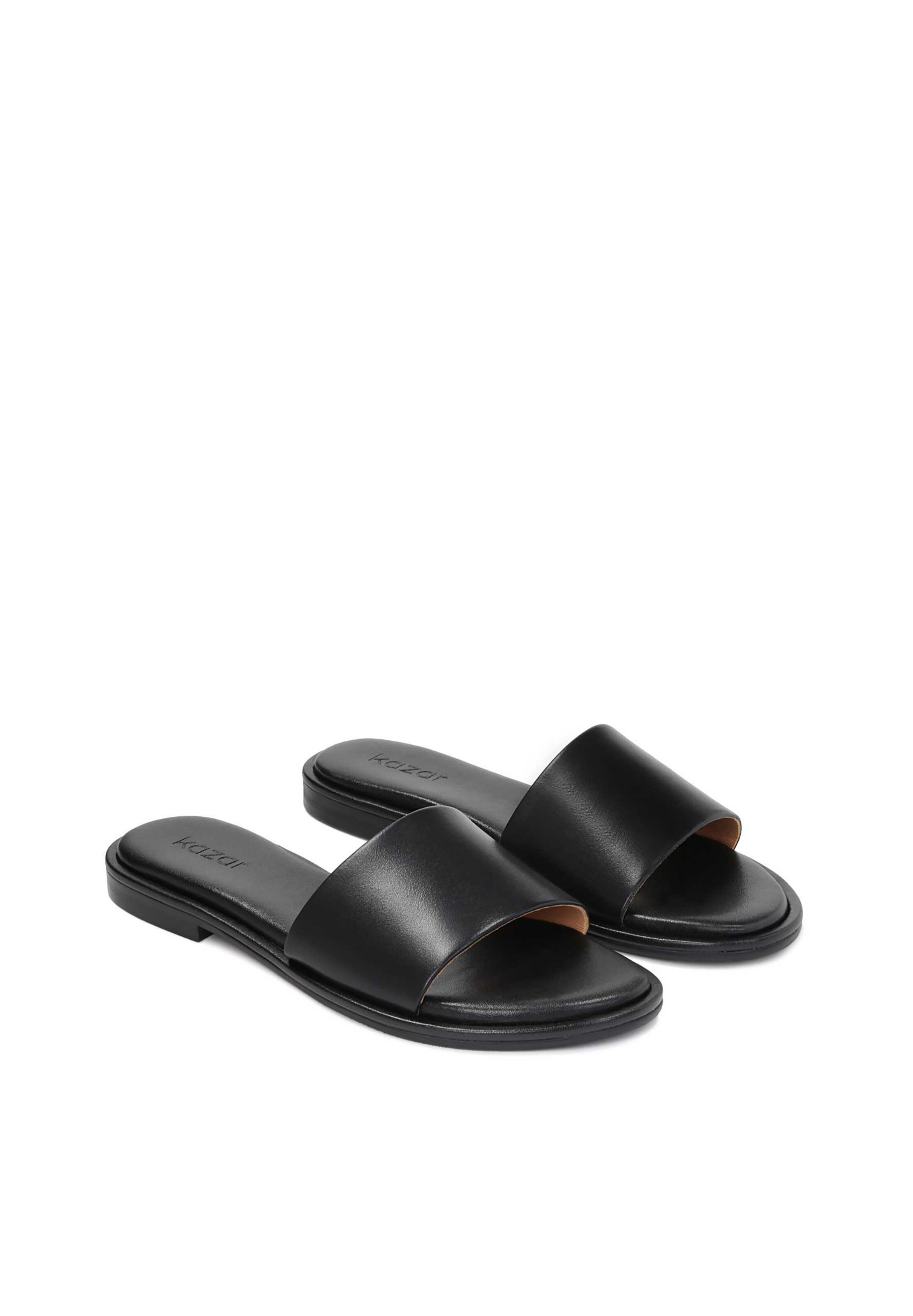 Kazar Mules in Black