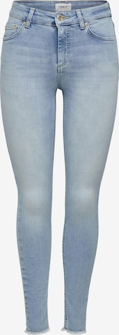 ONLY Skinny Jeans 'Blush' in Blauw: voorkant