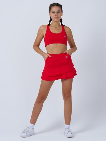 Gonna sportiva 'Tulip Skirt / Skort' di SPORTKIND in rosso: frontale