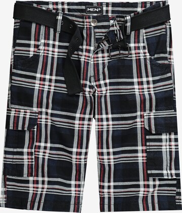 Boston Park Broek in Blauw: voorkant