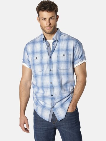 BABISTA Regular fit Overhemd in Blauw: voorkant