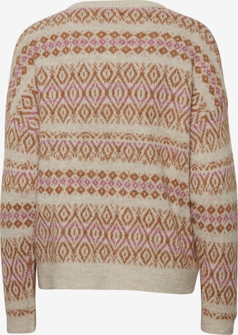 Pull-over 'POVOKE' ICHI en beige