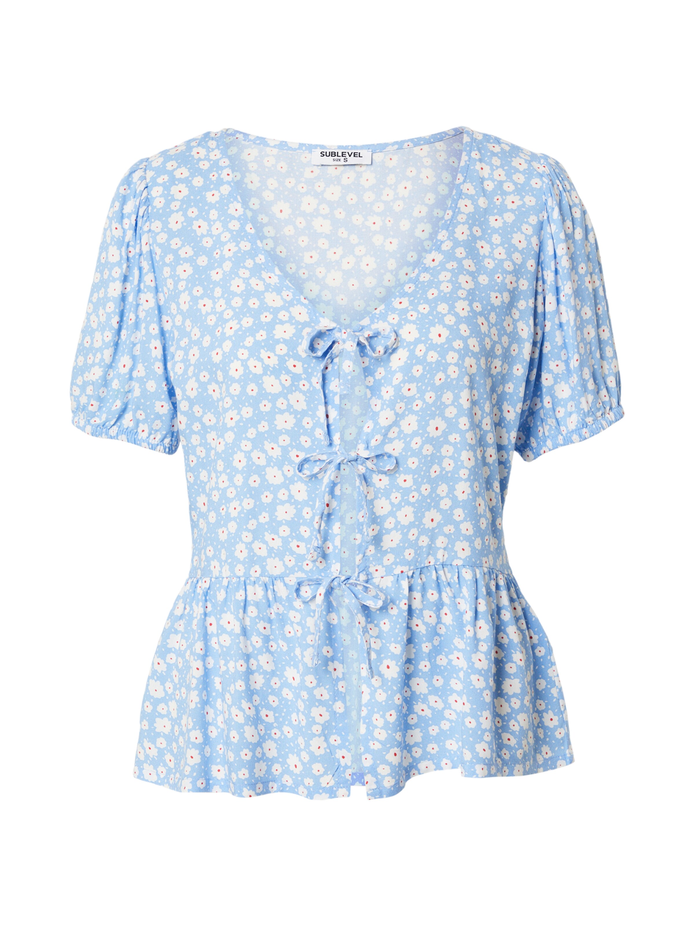 Sublevel - Blusa en azul: frente