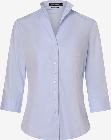 Franco Callegari Blouse in Blauw: voorkant