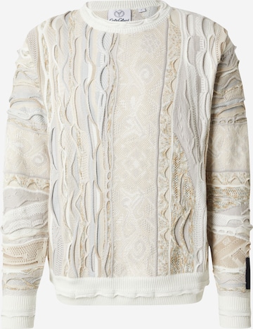 Carlo Colucci Pullover 'Dimani' in Beige: Vorderseite