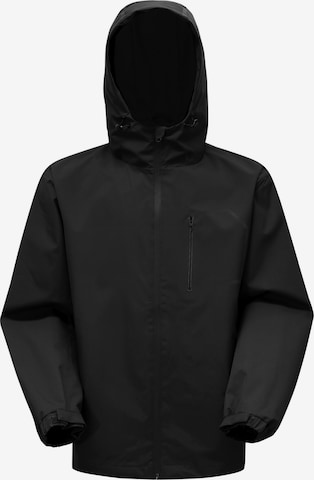YOUTHUP Athletic Jacket 'Reflex' in Black: front