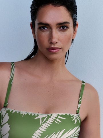 Bandeau Maillot de bain Mint Velvet en vert