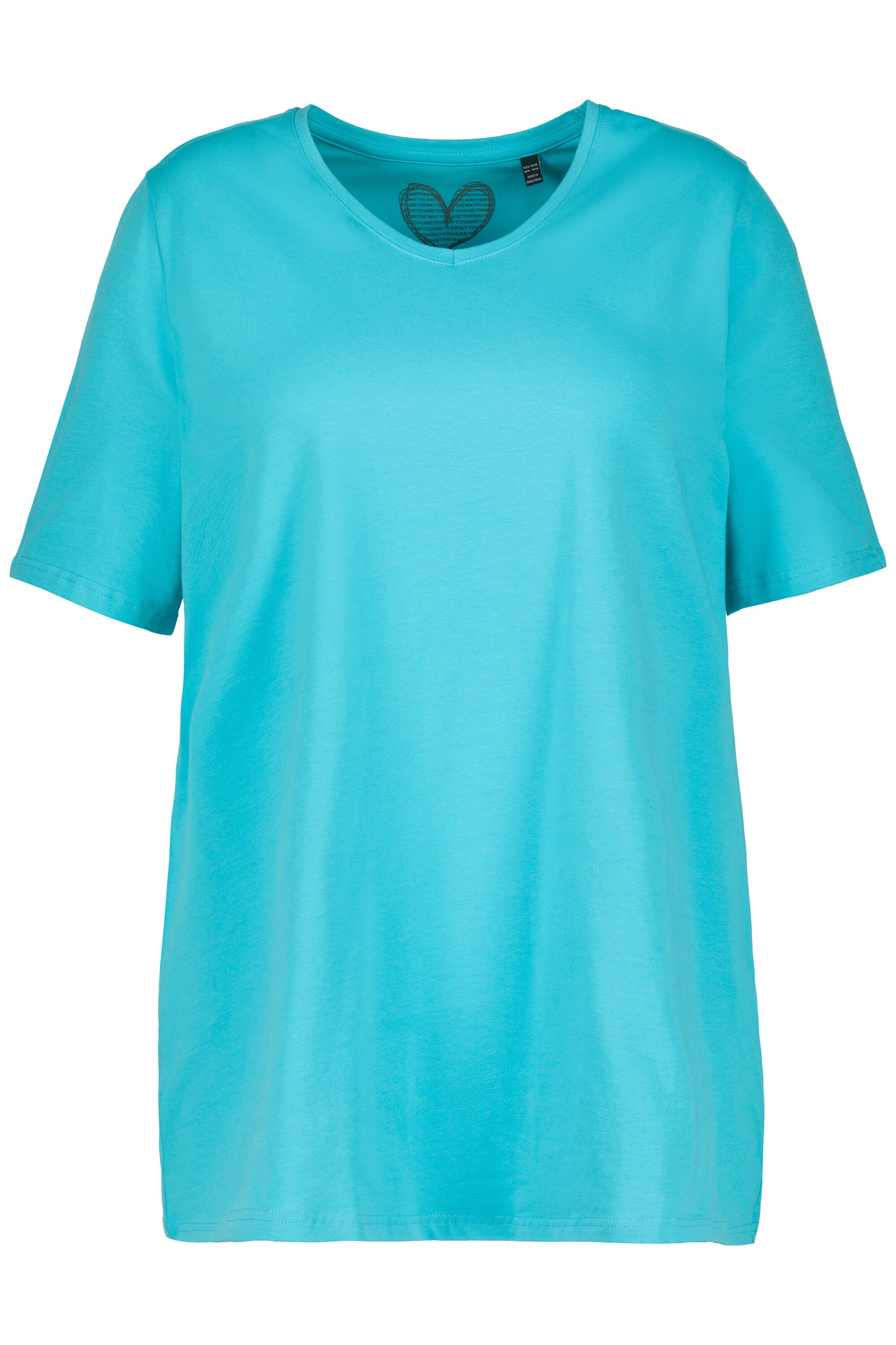 Ulla Popken Shirt in Blauw: voorkant