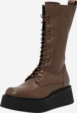 MJUS Lace-Up Boots 'MANET' in Brown: front