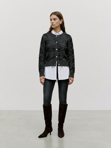 VERO MODA Cardigan 'VMNEW ZUZU' i grå