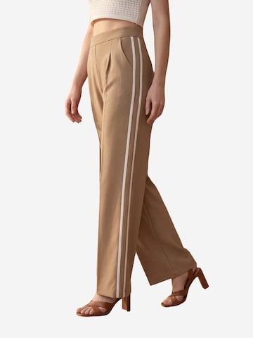 Wide Leg Pantalon à pince My fashion en beige