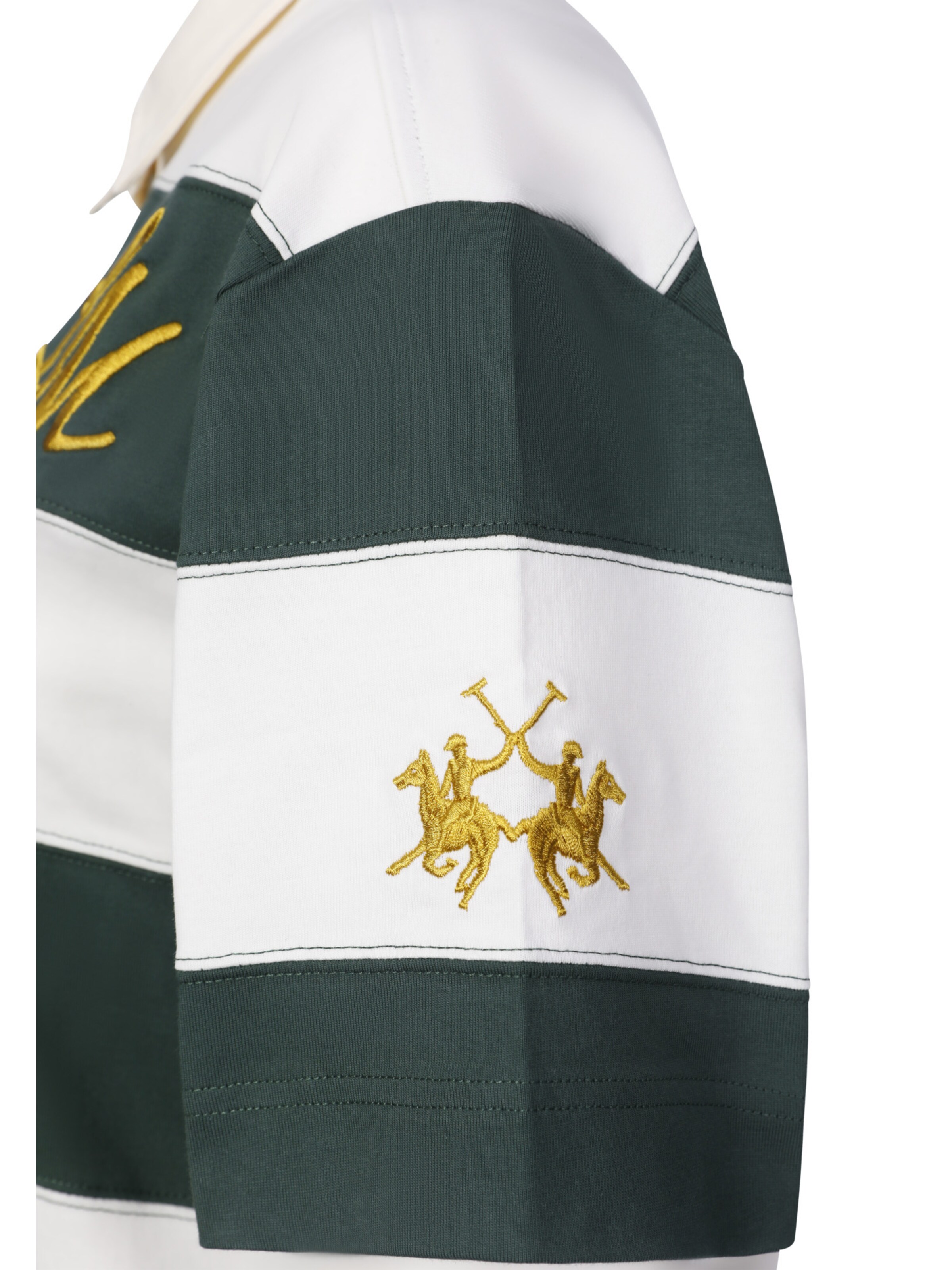 La Martina Poloshirt ' WCP002 ' in Weiß