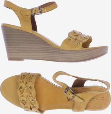 MARCO TOZZI Sandals & High-Heeled Sandals in 41 in Yellow: front