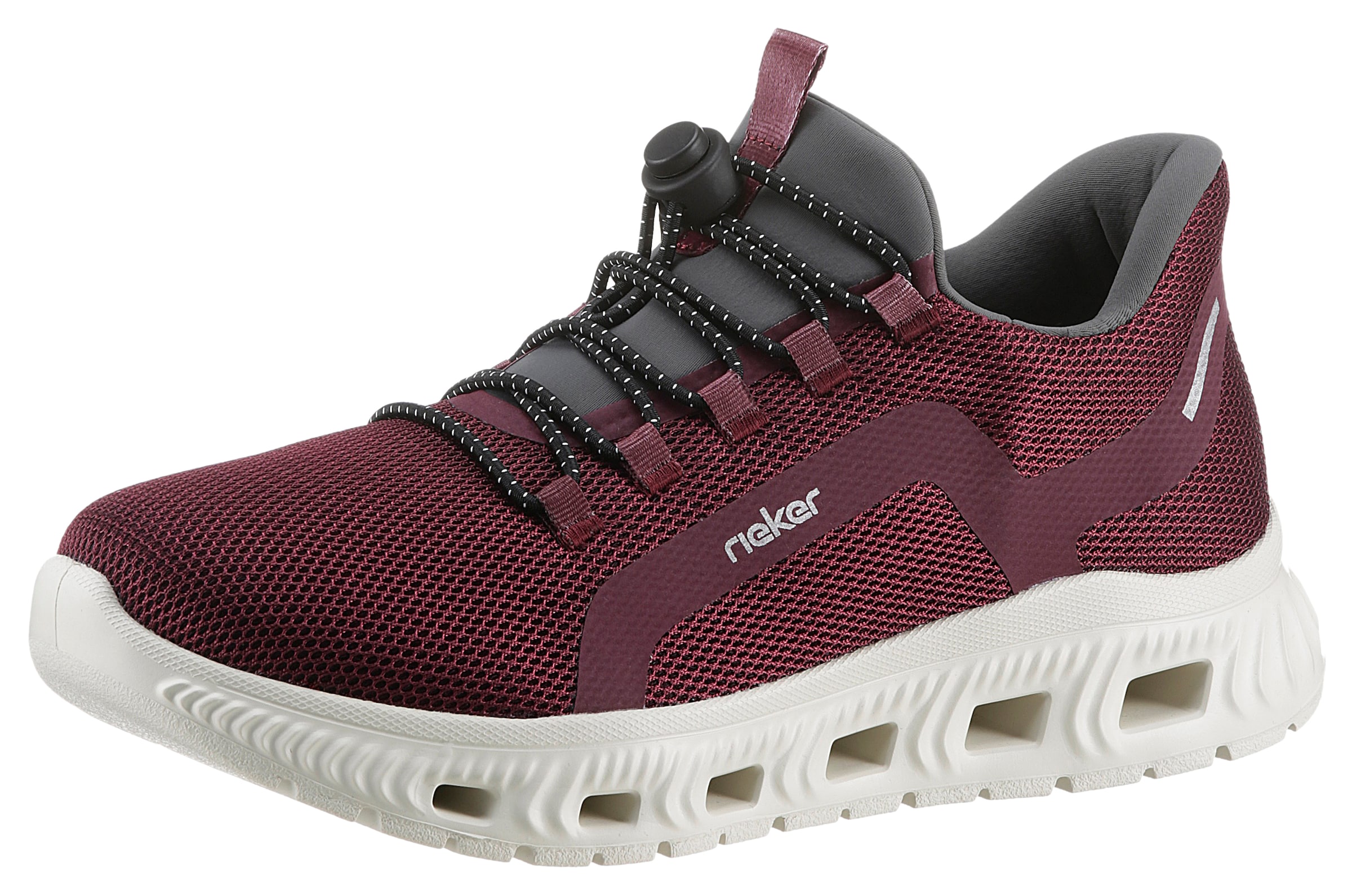 Rieker Sport Sneaker in Rot: Vorderseite