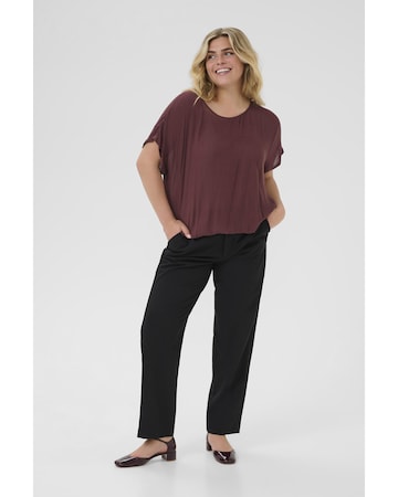 Camicia da donna 'KCAmi' di KAFFE CURVE in marrone