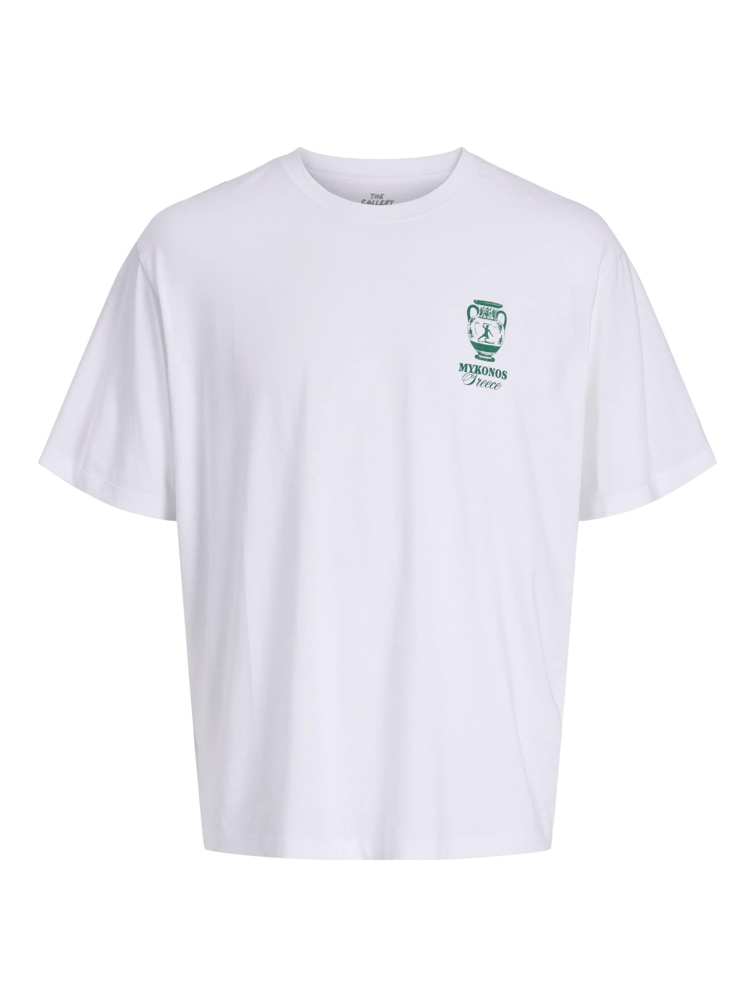 T-Shirt Jack & Jones Junior en blanc : devant