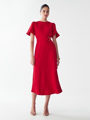 Abito 'Bessi' di Willa in rosso: frontale