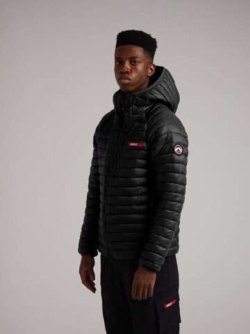 Veste outdoor ' SATEL1TE Kapuzen-Daunenjacke 2.0 ' JACK1T en noir