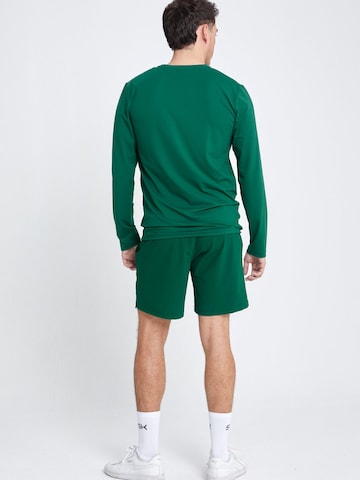 SPORTKIND Funktionsshirt 'Crew Neck Long Sleeve Shirt'‌‌‌‌‌‌‌ in Grün