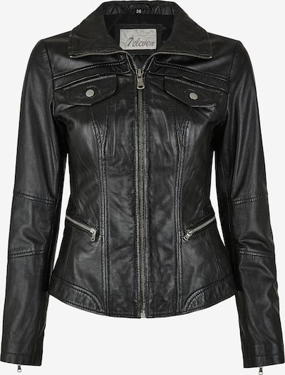 7ELEVEN Lederjacke 'SERamona' in schwarz, Produktansicht