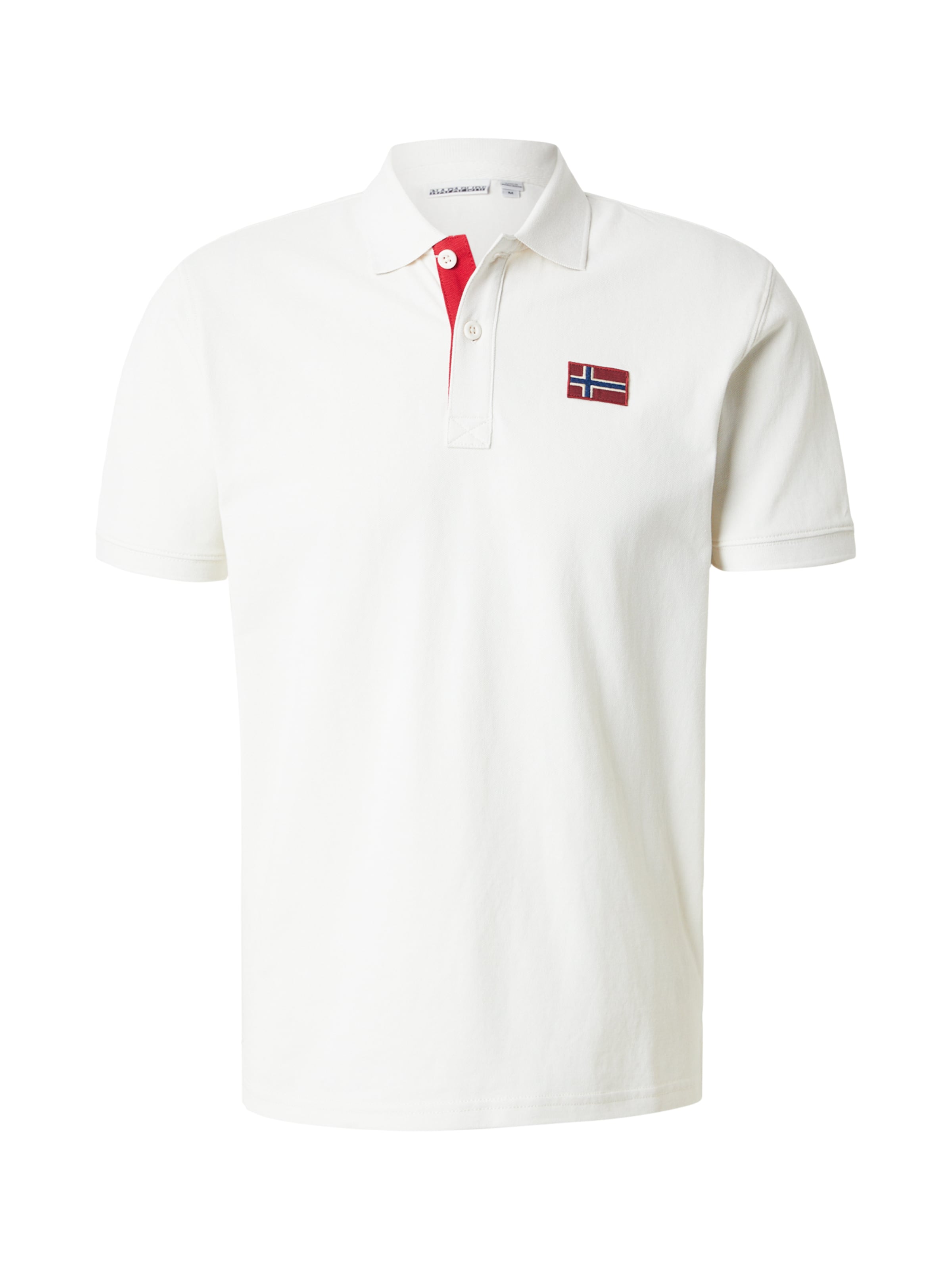 NAPAPIJRI Poloshirt 'EMIRA' in Weiß: Vorderseite