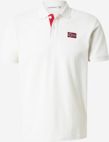 NAPAPIJRI Poloshirt 'EMIRA' in Weiß: Vorderseite