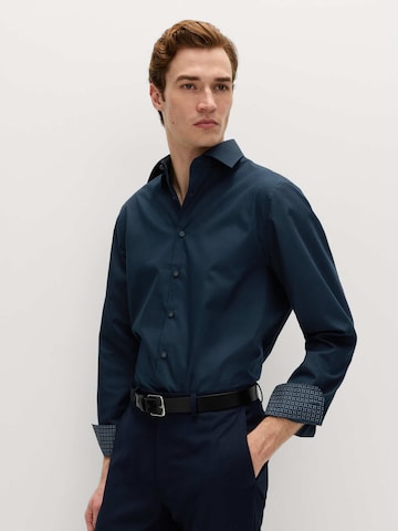 Marks & Spencer Regular Fit Hemd in Blau: Vorderseite