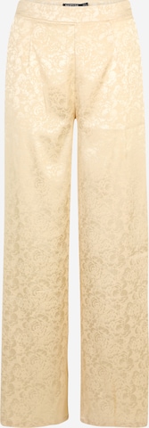 Regular Pantalon Nasty Gal Petite en beige : devant