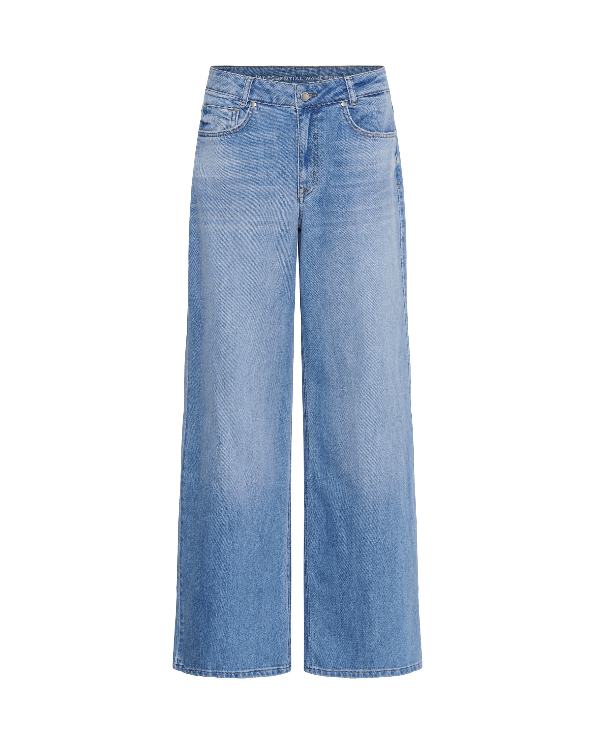 My Essential Wardrobe Wide leg Jeans 'Nida' in Blue: front