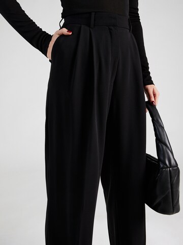 DAY BIRGER ET MIKKELSEN Regular Pleat-front trousers 'Jacques' in Black