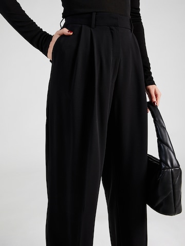 DAY BIRGER ET MIKKELSEN Regular Pleat-Front Pants 'Jacques' in Black