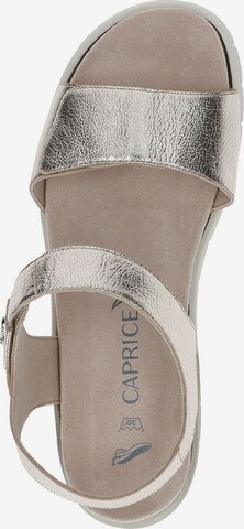 CAPRICE Sandalen met riem in Goud