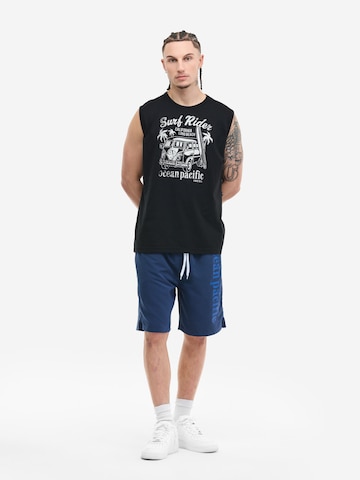T-Shirt 'Shorey' Ocean Pacific en noir