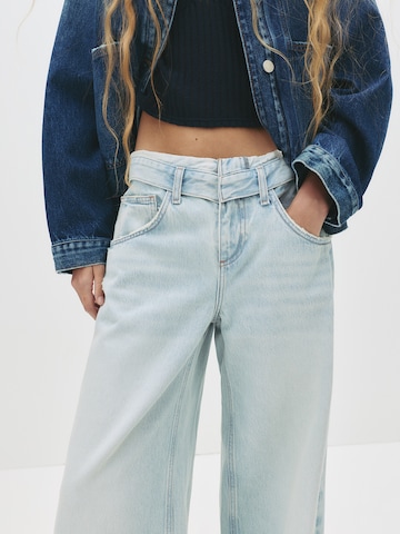 Pull&Bear Baggy Jeans in Blue