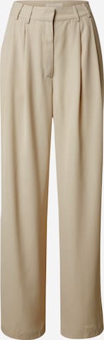 Pantalon à pince 'Kora' LeGer by Lena Gercke en beige : devant