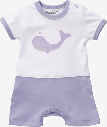 Baby Sweets Romper/Bodysuit in Purple: front