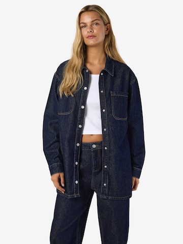 Noisy mayPrijelazna jakna 'NMALVA' - plava boja: prednji dio