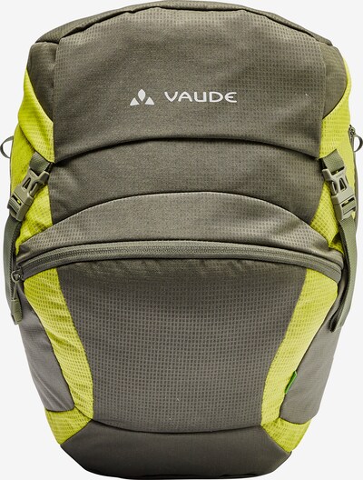VAUDE RT-Vorderradtaschen 'OnTour Front' in gelb / khaki, Produktansicht