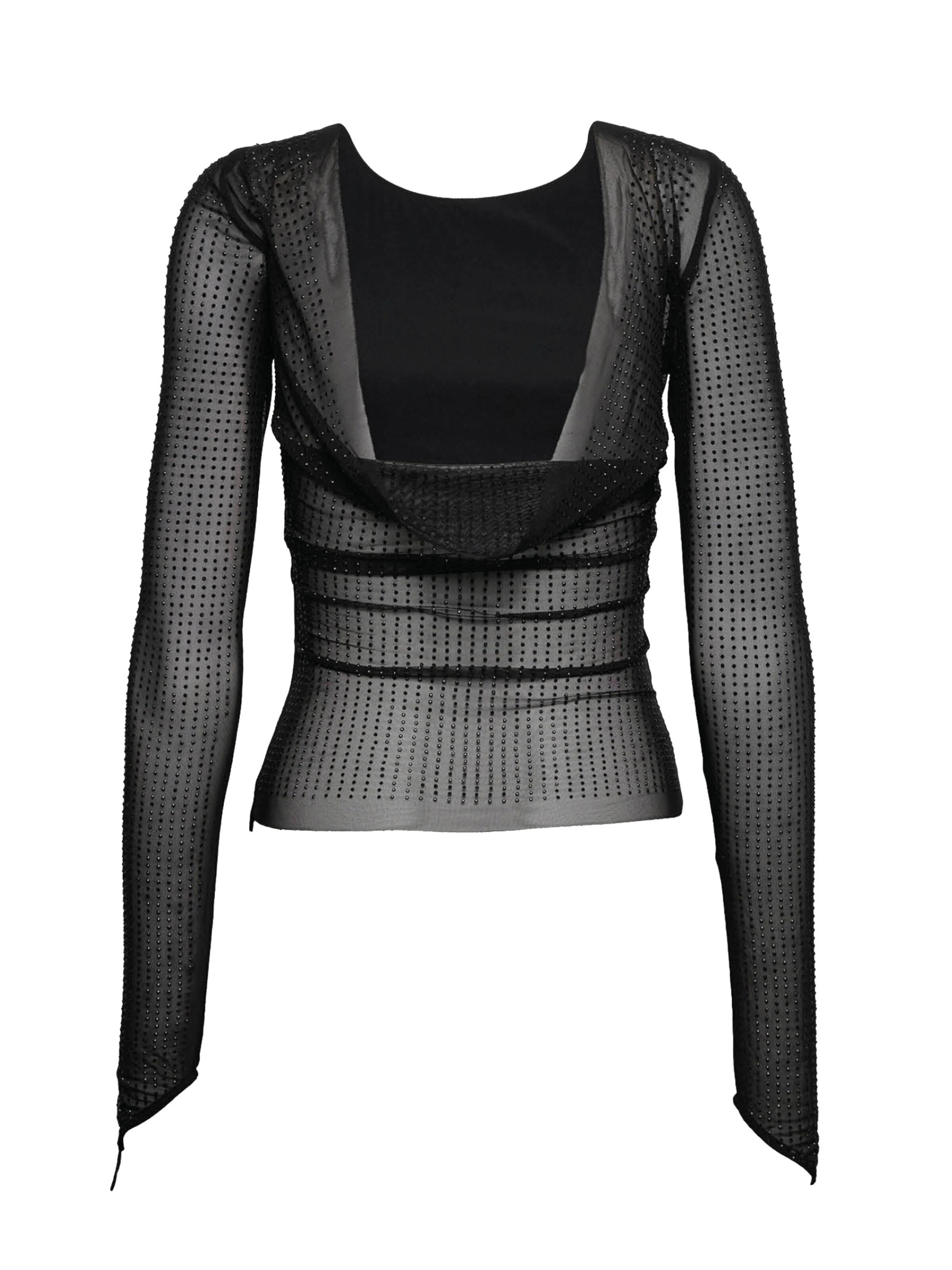 OW Collection Bluse in Schwarz