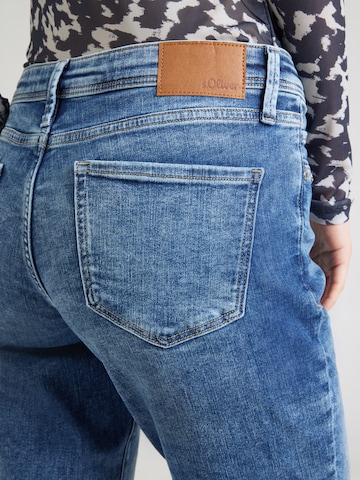 s.Oliver Slimfit Τζιν 'Betsy' σε μπλε