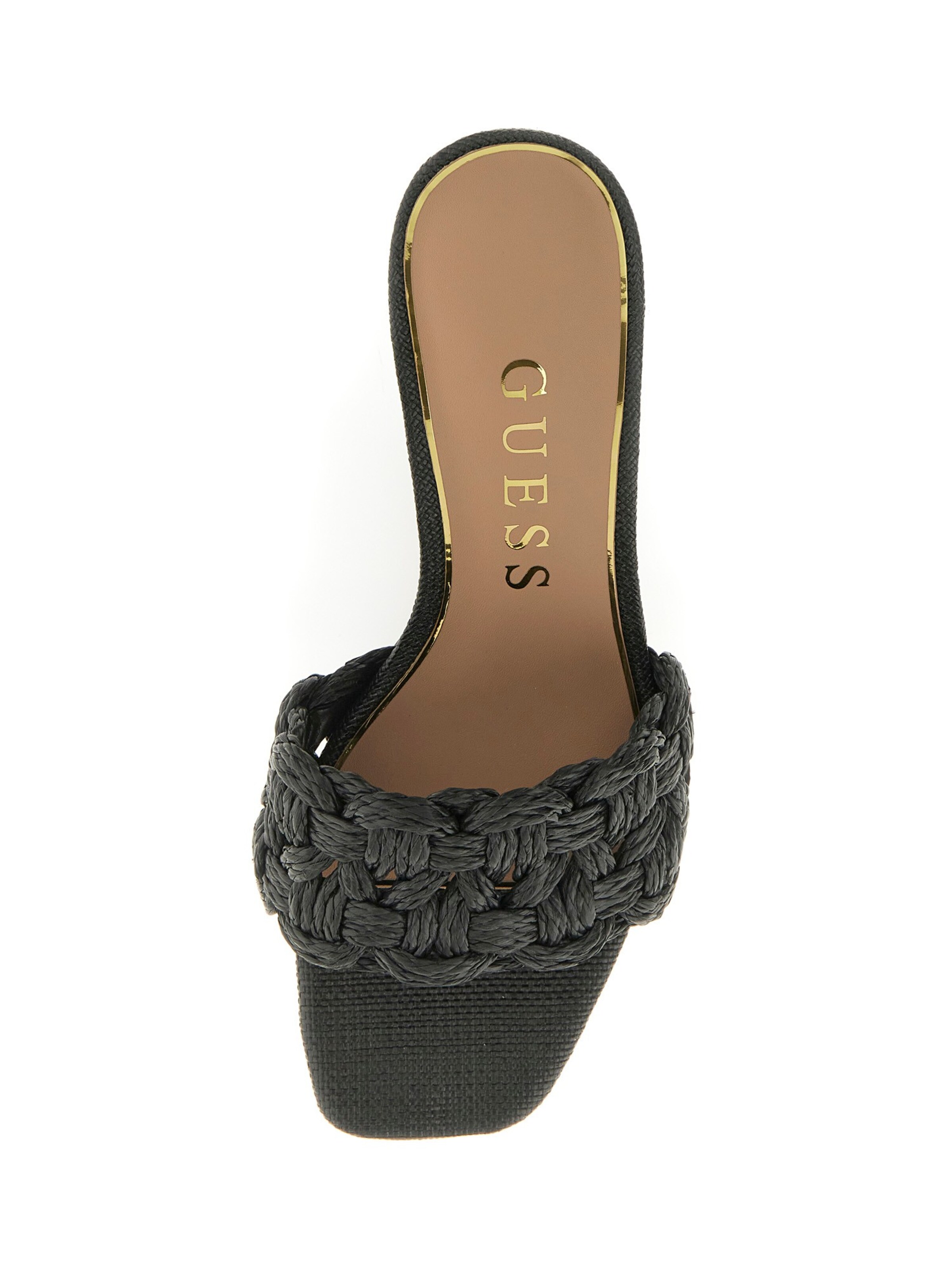 juoda GUESS Sandalai 'Dissy'