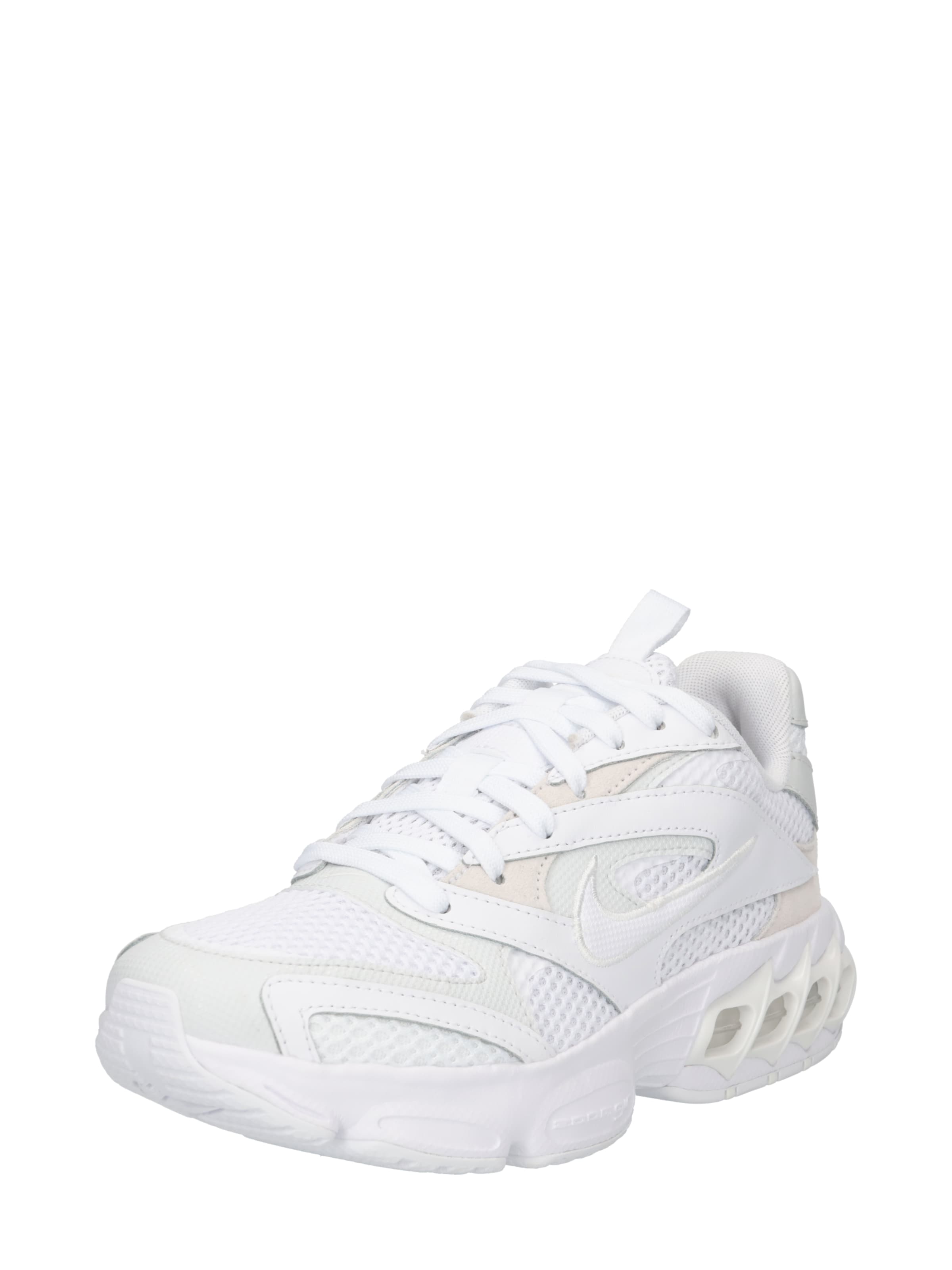Nike Sportswear Zemie brīvā laika apavi 'Nike Zoom Air Fire' pieejams 35,5, krāsa - pelēks / balts, Preces skats